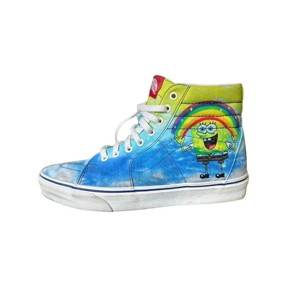 Vans Other - Vans Sponge Bob Square Pant -HI Tops Sneakers Men's Sz 10
